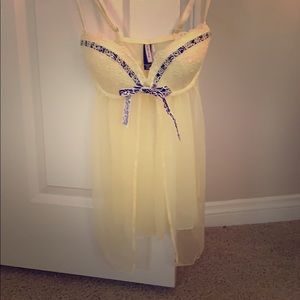 NWT sexy little things VS babydoll lingerie set.